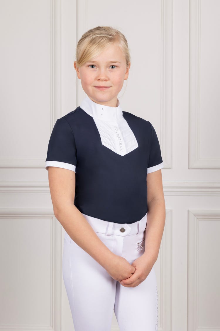 Coldstream Next Generation Roslin Ruffled Crystal Show Shirt image 2